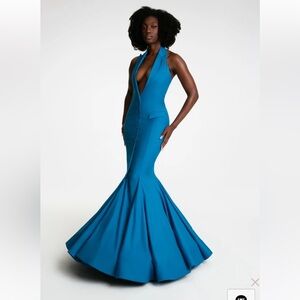 NWT Hanifa Luna Halter Gown/Dress